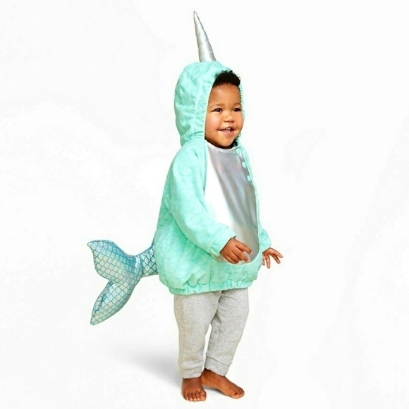 NWT Hyde & Eek Infant Narwhal Costume 0-6 Months - Picture 1 of 6